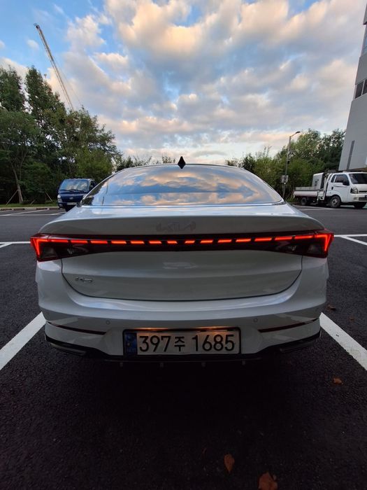 Kia k5 2023 белая