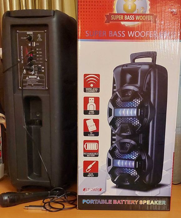 Блютуз Колонка с караоке