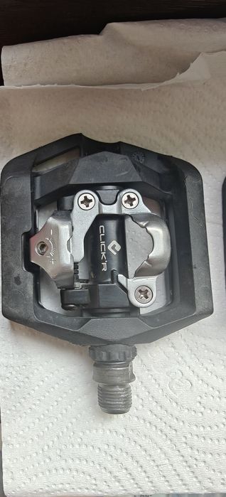 Pedale Shimano SPD SM-SH56 + PD-T421 cu catadioptrii | Stare excelentă