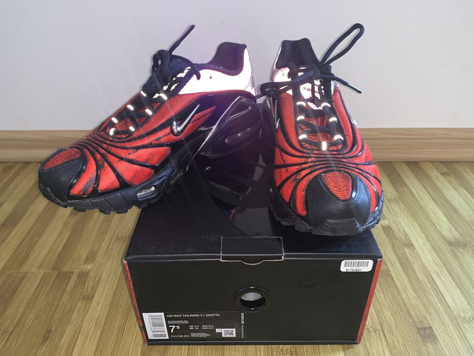Nike air max tailwind skepta chrome red