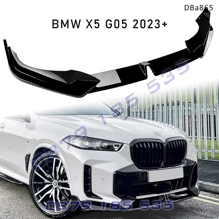 Тунинг лип спойлер предна броня BMW X5 G05 LCI M 23+ БМВ Х5 Г05 ЛЦИ