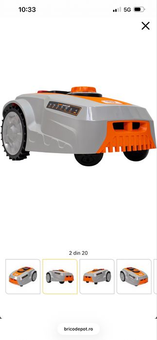 Robot de tuns gazon Ruris 1500 mp