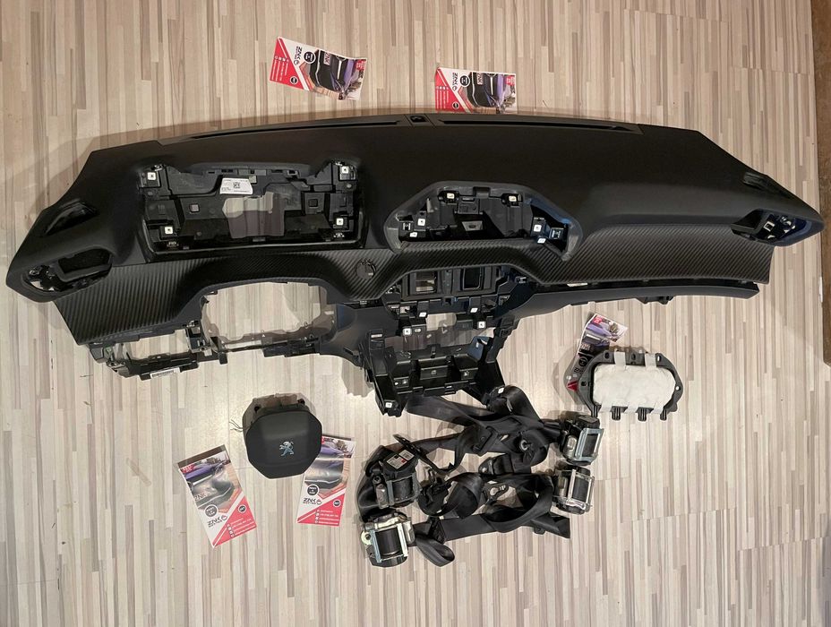 Peugeot 208 / 2008 II 2022 - kit airbag - plansa de bord - set centuri