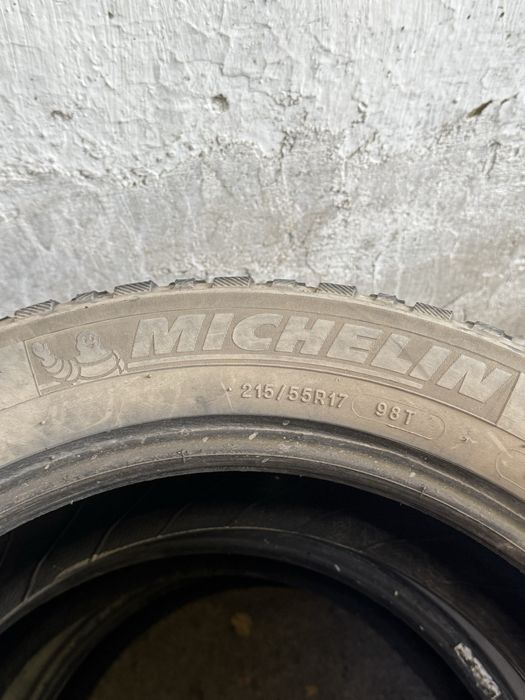 Зимние шины michelin (мишлен)  3 штуки