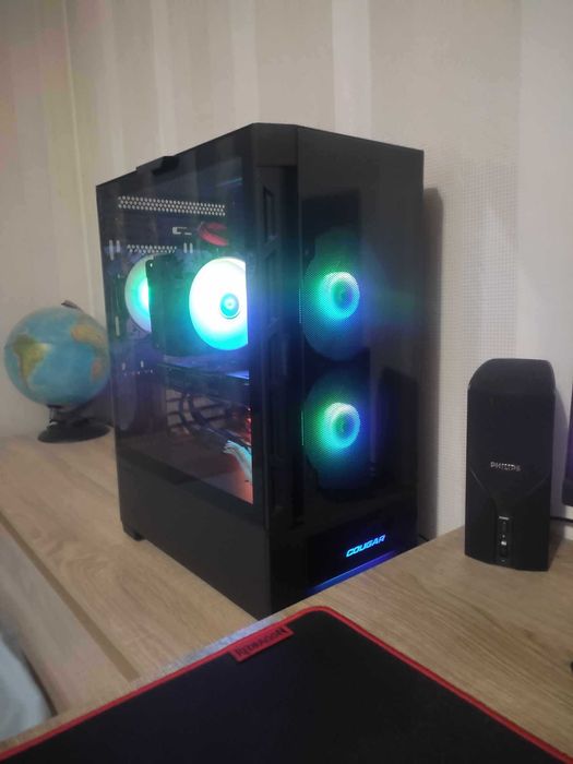 Компютър без захранване, ссд и видеокарта. (5600x, B550, 16gb 3200)