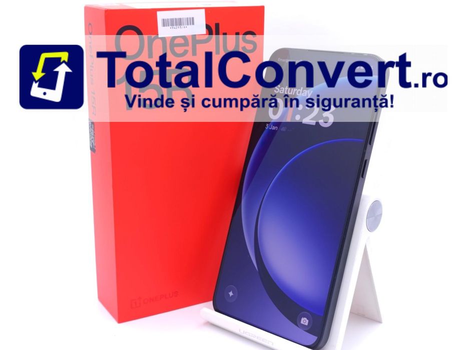 OnePlus 15R 512GB Charcoal Black 12GB Dual, Garantie 24 luni | #D94293