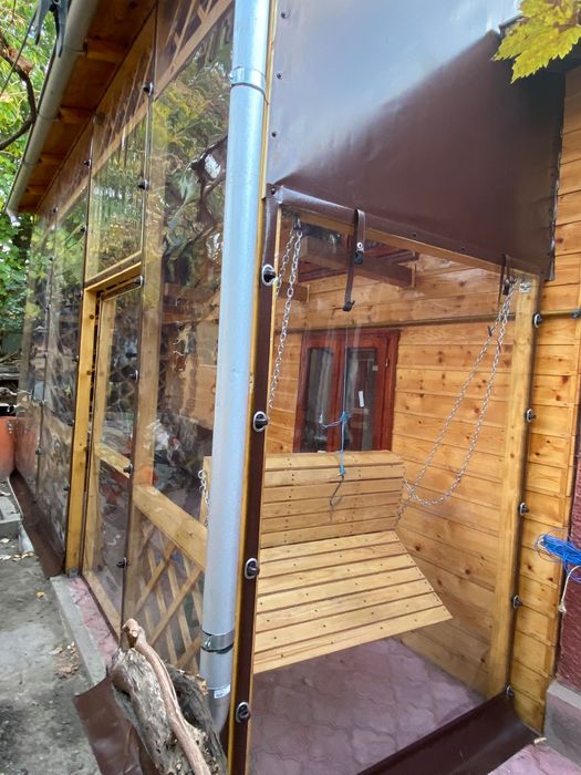 Folie terase/închideri terase,foișoare,balcoane cu folie transparentă