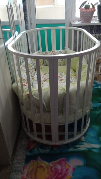 Детская кроватка трансформер