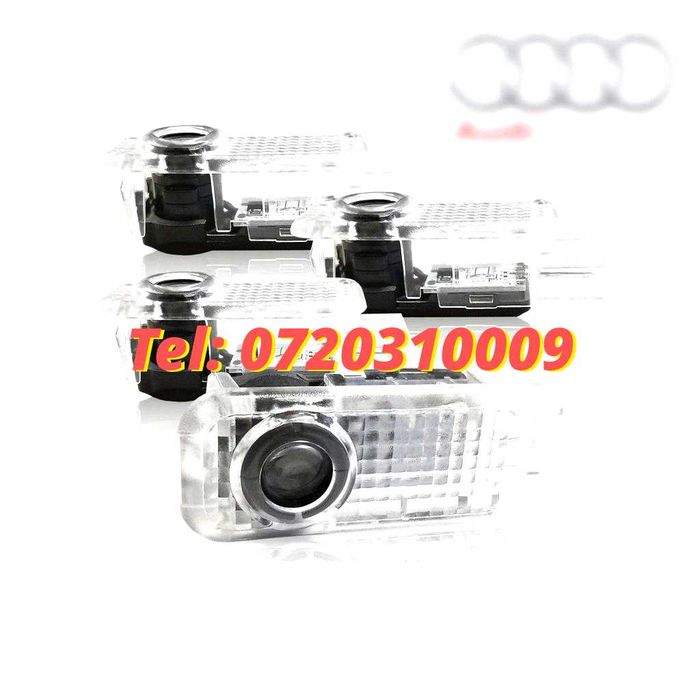 Proiectoare Logo Audi Portiera  Led Laser emblema sigla Holograma