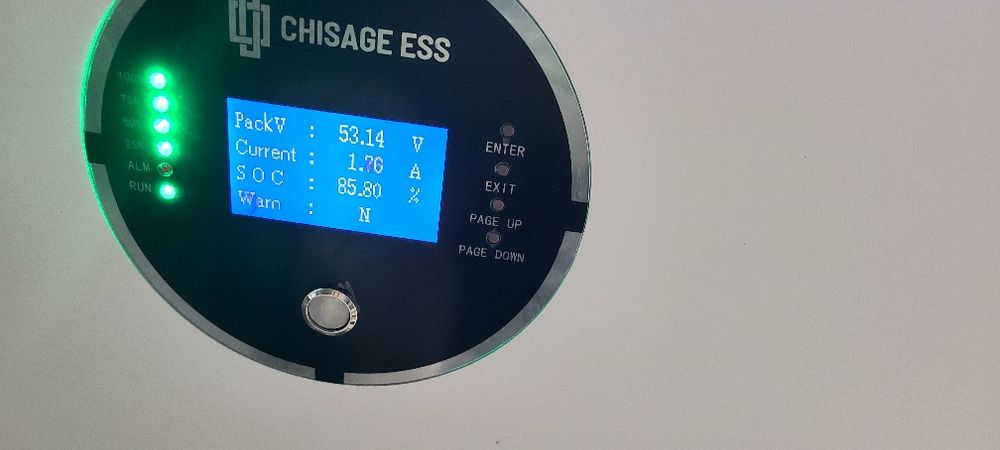 Batetie solara 10 Kw 200Ah Chisage ESS 10 ani garantie.