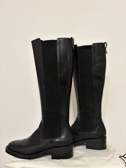 Cizme piele Massimo Dutti