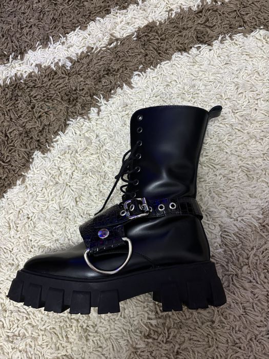 Ghete din piele naturală Moja Concept