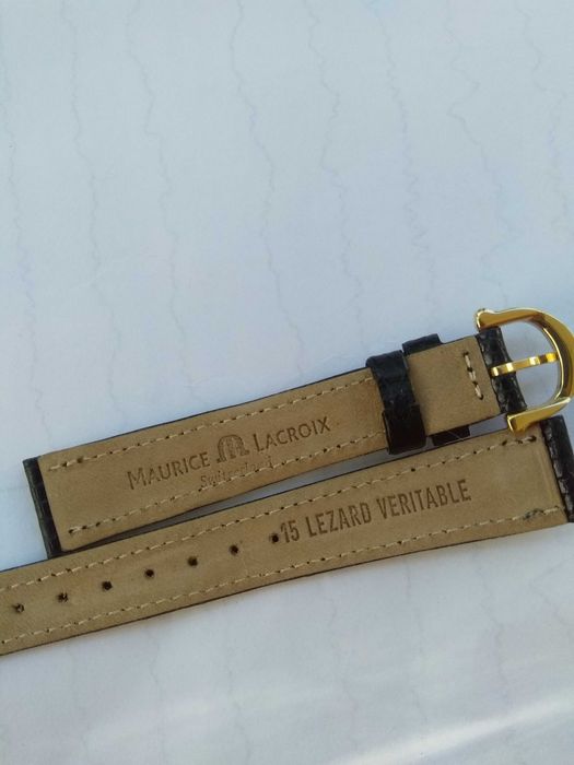 Кожена каишка за часовник Maurice Lacroix