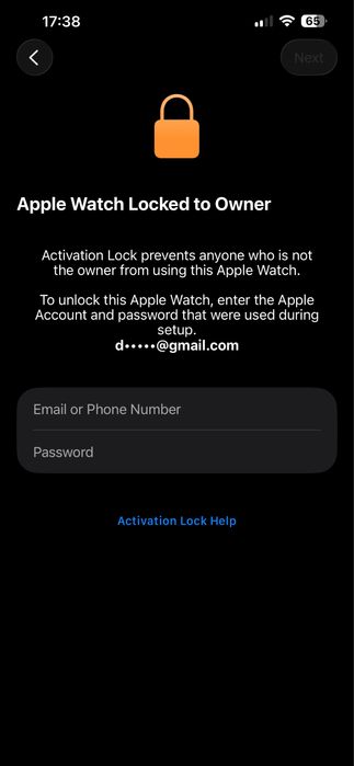 Apple watch seria 5 de 40mm defect