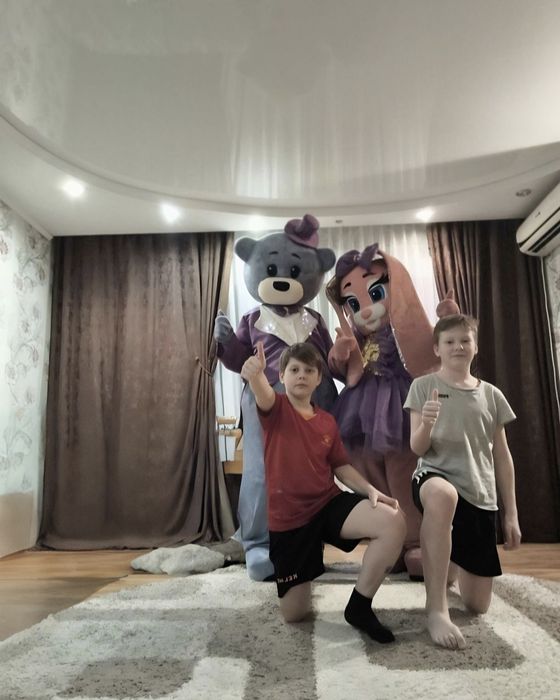 Мишка Тедди на прокат аренда, аниматор