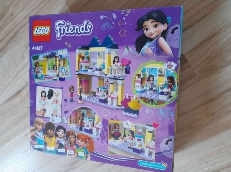 joc LEGO nou Friends Casa de moda a Emmei 41427 joc fete casuta