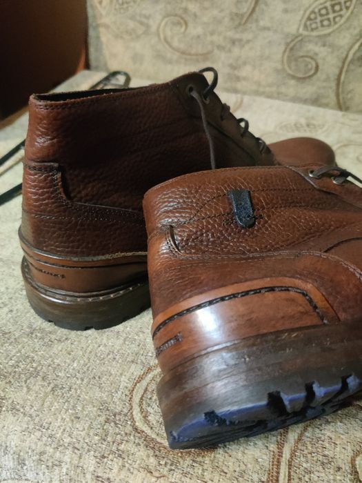 Мъжки кожени  елегантни боти Floris van Bommel.Размер 43,5