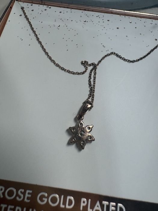 Серебряная подвеска 925 проба, фианиты