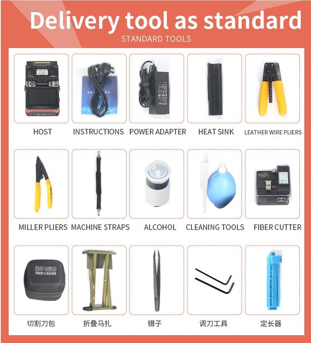 Сварочный аппарат для оптических волокон, оптика сварка, Comptech A-81