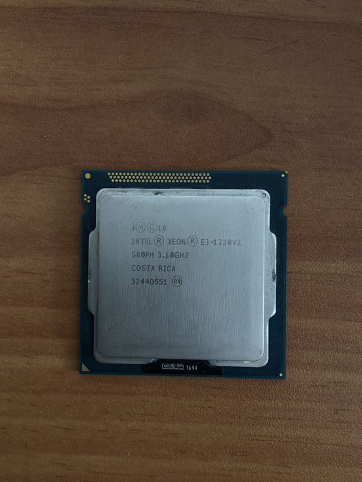 Процессор Xeon E3 1220v2