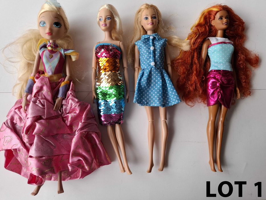 #1 Lot jucarii - 4x Papusi pentru fetite