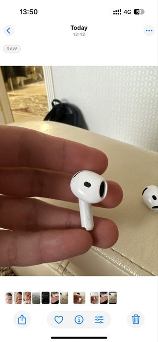 Airpods 4 наушники без кейса