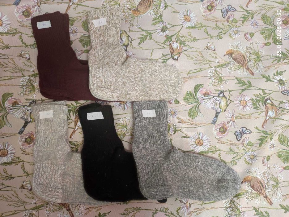 Продам вязаные носки