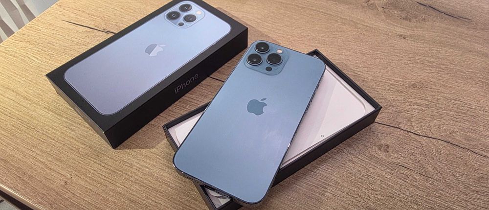 iPhone 13 Pro Max 5G, 128Gb, Blue | Factura & Garantie | Buy-Back |