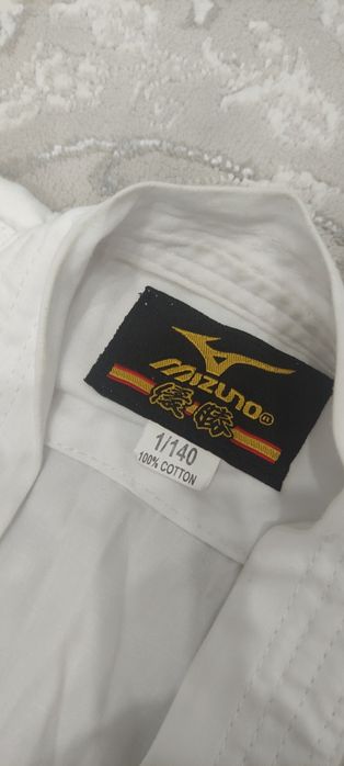 Кимоно для карате, в нормальном состоянии