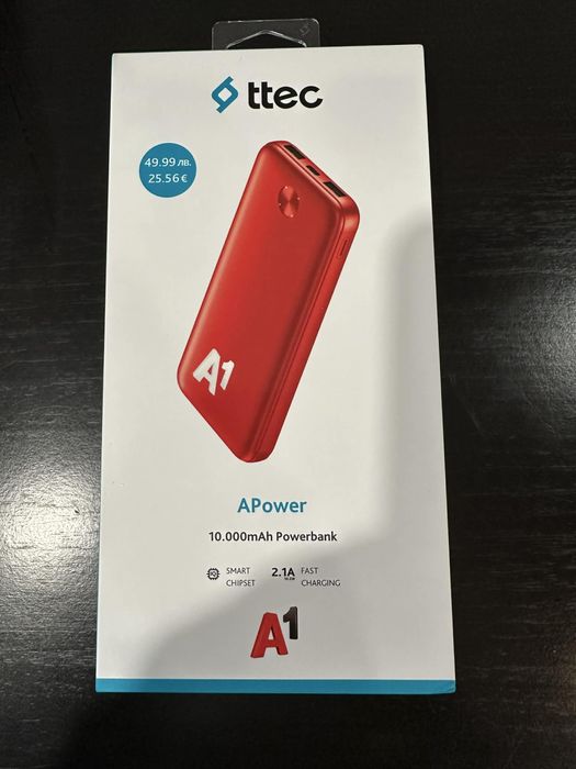 Външна батерия 10000 mAh Powerbank