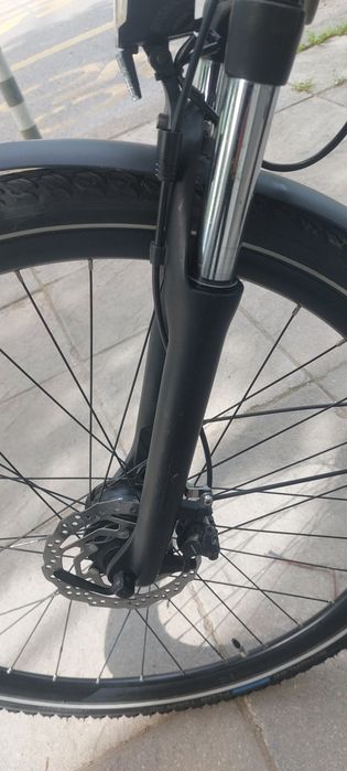 Продавам немски алуминиев велосипед    28 цола,56  см
