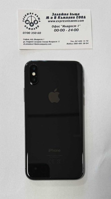 Iphone X 256GB battery health 100%