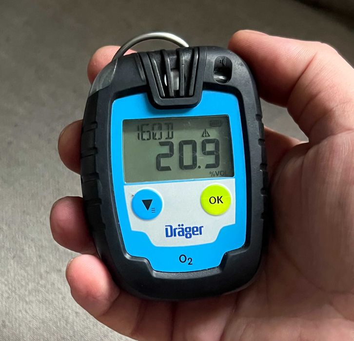 Detector Gaz Portabil Dräger Pac 6000 CO Profesional (Monoxid Carbon)