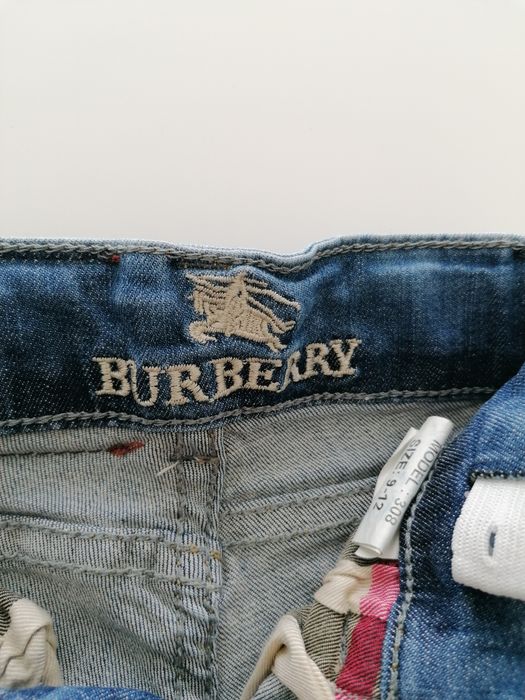 Дънки за бебе Burberry
