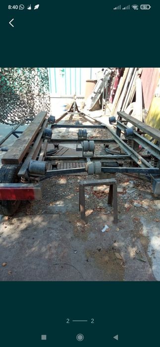 Прицеп для катера или лодки.