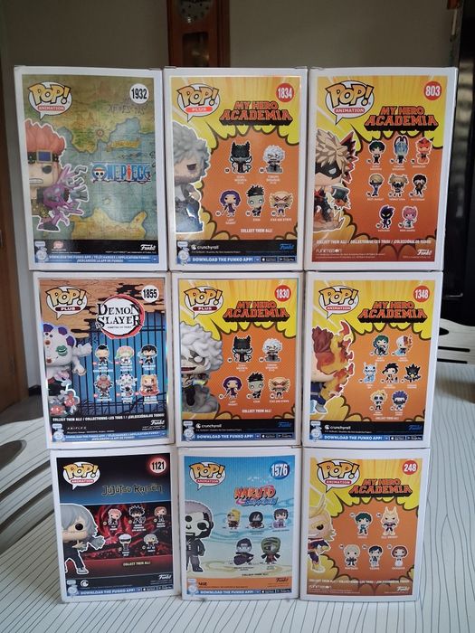 Funko Anime One Piece JJK Demon Slayer My Hero Academia Naruto Bleach DBZ