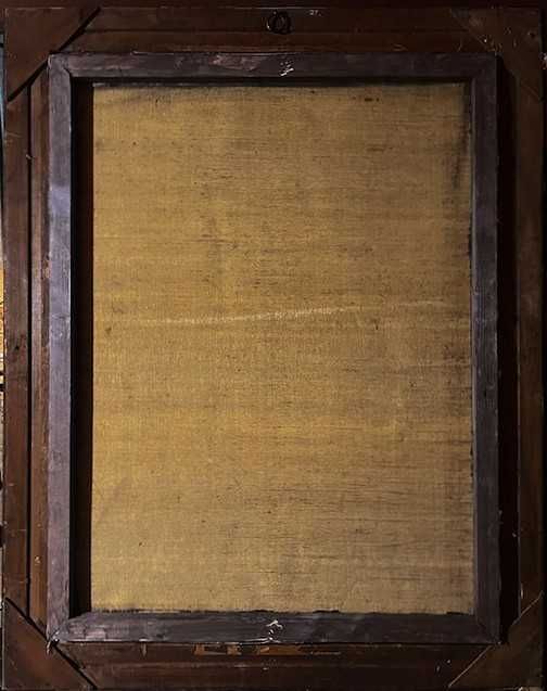 IMPECABI! Tablou VECHI mare:80x60cm+R, ul/pz Illencz Lipót (1882-1950)