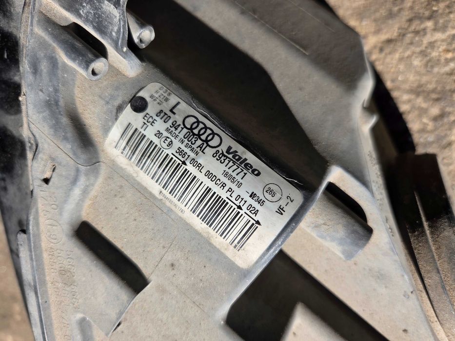 Far dreapta xenon bixenon complet Audi A5 8T cod 8T0941004AL 8TO 941 004 AL 89317781 8T0941003AL 8T0 941 003 AL 89317771