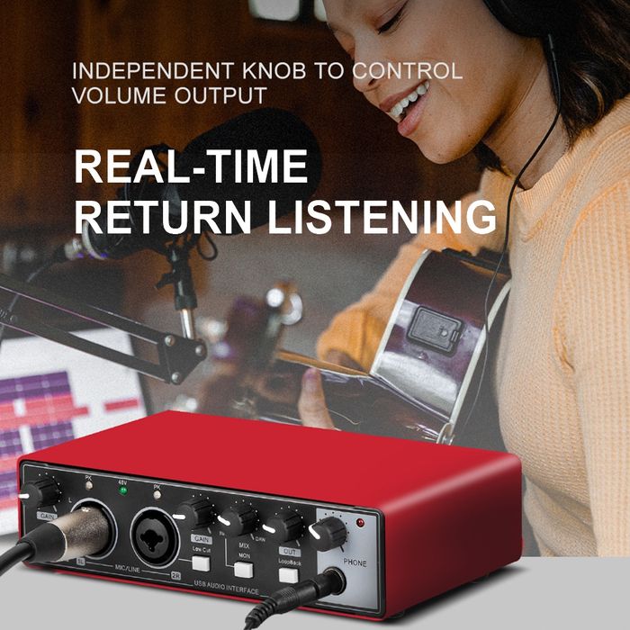 Смесител, USB аудио интерфейс RP-MD22 G2, 24 bit/192kHz, Plug and Play