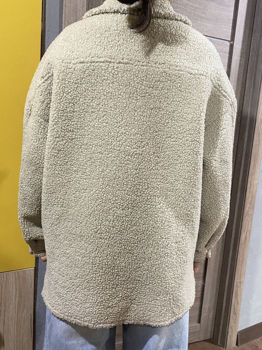 Куртка мишка тедди бежевая S