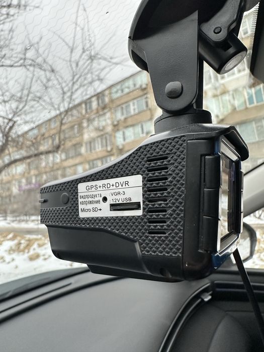 Радар-детектор (антирадар) с видеорегистратором