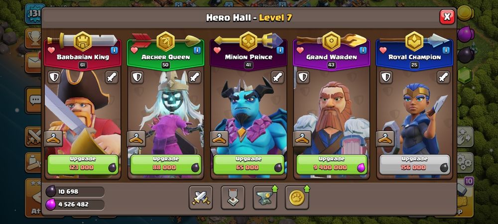 Clash accounts сатамын бағасы 60мың