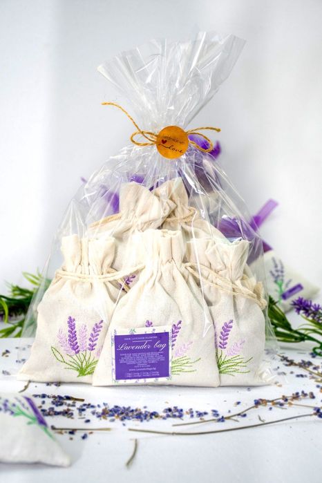 Торбички, саше, цвят лавандула,на едро и дребно, персонализиран етикет