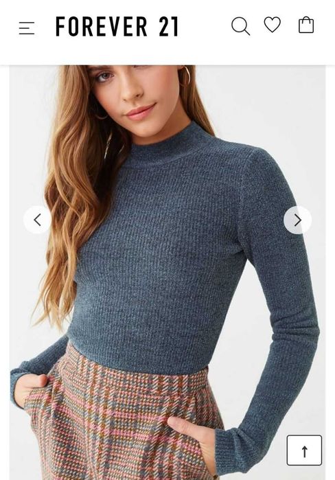 Джемпер короткий,размер S с Америки,фирма Forever21