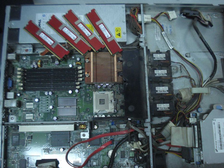 kit server dell poweredge sc1425 placa de baza sursa carcasa