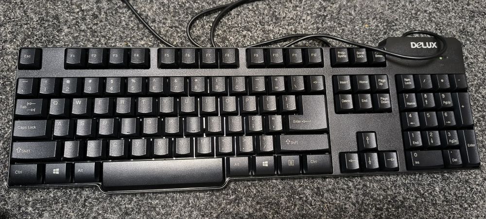 Tastatura Deluxe K8050 conector PS2