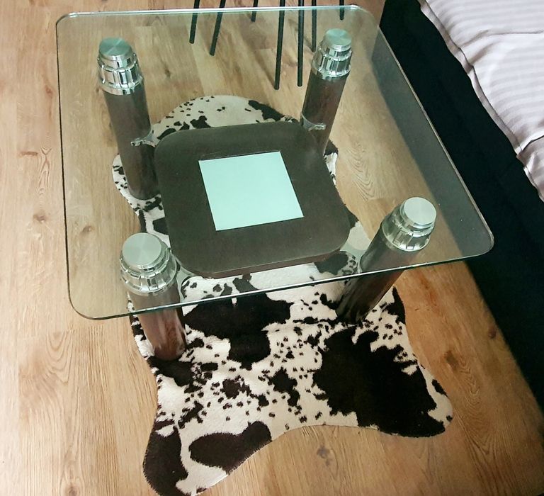 Италианска холна маса (темперирано стъкло)