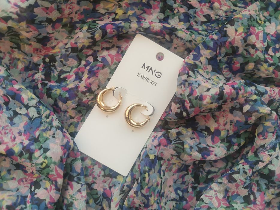 Cercei rotunzi aurii