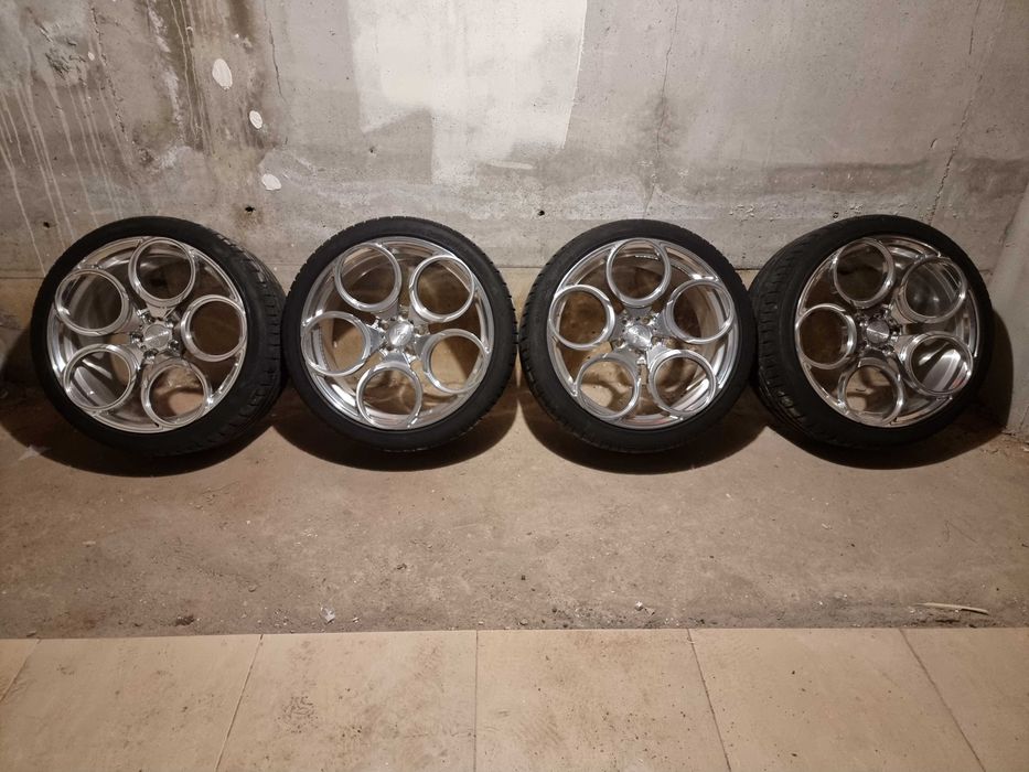 Ковани джанти 20 5x112 Audi VW BMW 20x9.5 Lambo style forged wheels