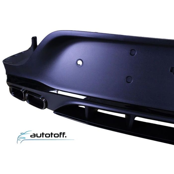 Difuzor compatibil cu Mercedes GLC Coupe C253 (2015+) AMG 63 BLACK